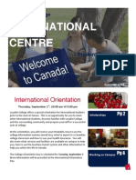 Welcome Newsletter - Loyalist College