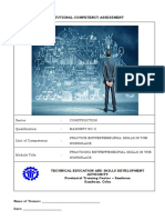 Practice Entrepreneurial Skills in The Workplace PDF