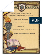 Tarea 2.1 de Historia Militar