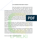 Abstrak Total Quality Assurance From Theory To Reality PDF