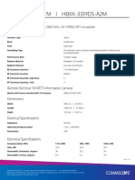 HBXX 3319DS VTM Product Specification