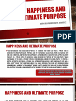 Happiness and Ultimate Purpose - SMVALVAREZ