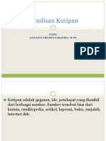 Kalimat Kutipan