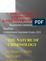 Introduction To Criminology Vivian