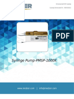 Syringe Pump PMSP 1000K