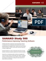 SANAKO Study 500 V 5.00 Brochure - Web