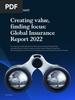 Creating Value Finding Focus Global Insurance Report 2022 VF