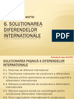 Solutionarea Diferendelor Internationale 21-22
