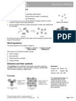 8F - The Periodic Table SUMMARY