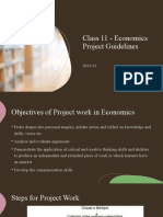 Economics Project Guidelines-2022