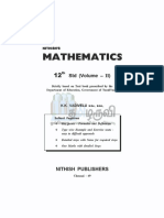 12th Maths Volume 2 English Medium Full Study Guide