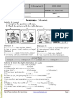 Devoir de Contrôle N°2 - Anglais - 7ème (2009-2010) MR Aissa Imed 2