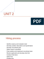 Unit 2 Hiring Process