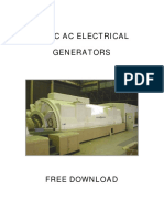 BASIC AC ELECTRICAL GENERATORS: TITLE FOR GENERATOR DOCUMENT