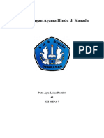 Perkembangan Agama Hindu Di Kanada Salinan - Putu Ayu Liska Pratiwi-41-XII MIPA 7