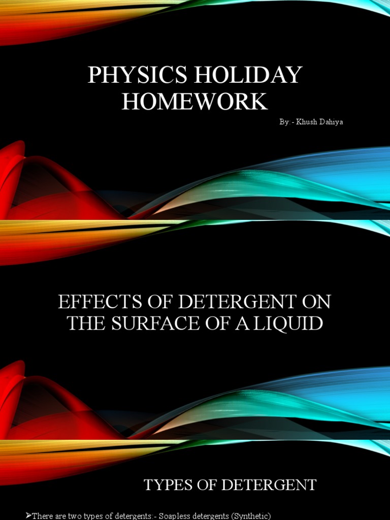 physics holiday homework class 10