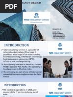 Tata Consultancy Services: Presented By