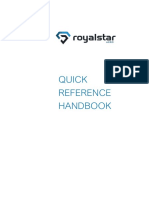 Quick Reference Handbook