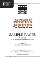 Sample Guide To The Power of Process Auditing