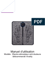 Manuel D Utilisation Electro Stimulateur Pour Les Pieds Modèle Podora