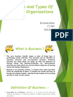 Business and Types of Business Organization Roll No. 24 (1)