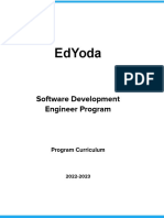 Software Development Engineer Program - Curriculum V2