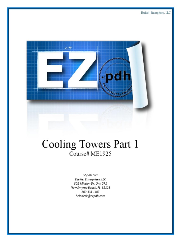 Cooling Towers: Design & Installation Guide | PDF | Heat Exchanger | Water