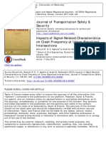 Agbelie, Roshandeh, Lafayette - 2015 - Impacts of Signal-Related Characteristics On Crash Frequency at Urban Signalized Intersections