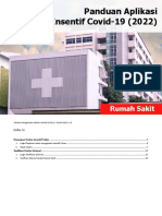 Panduan Aplikasi Insentif Covid-19 (2022) : Rumah Sakit