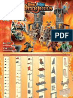 Mega Bloks - Dragons Fire N Ice - 9889 - Portal of Fire
