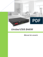 Manual ESS B4850