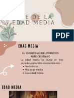 Arte de la Edad Media: Espiritismo del primitivo arte cristiano