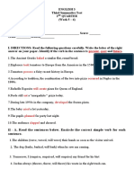 English3 Sum - Test3 q2 w5 6 With Tos