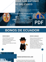 Bonos Emitidos Bolsa de Valores Ecuador