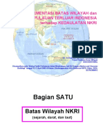 Implementasi Batas Wilayah Dan Kepulauan Terluar Indonesia Terhadap Kedaula