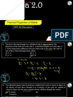 Thermal Properties of Matter - DPP-03 Solution Notes
