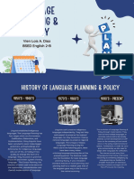 History of Language Planning & Policy