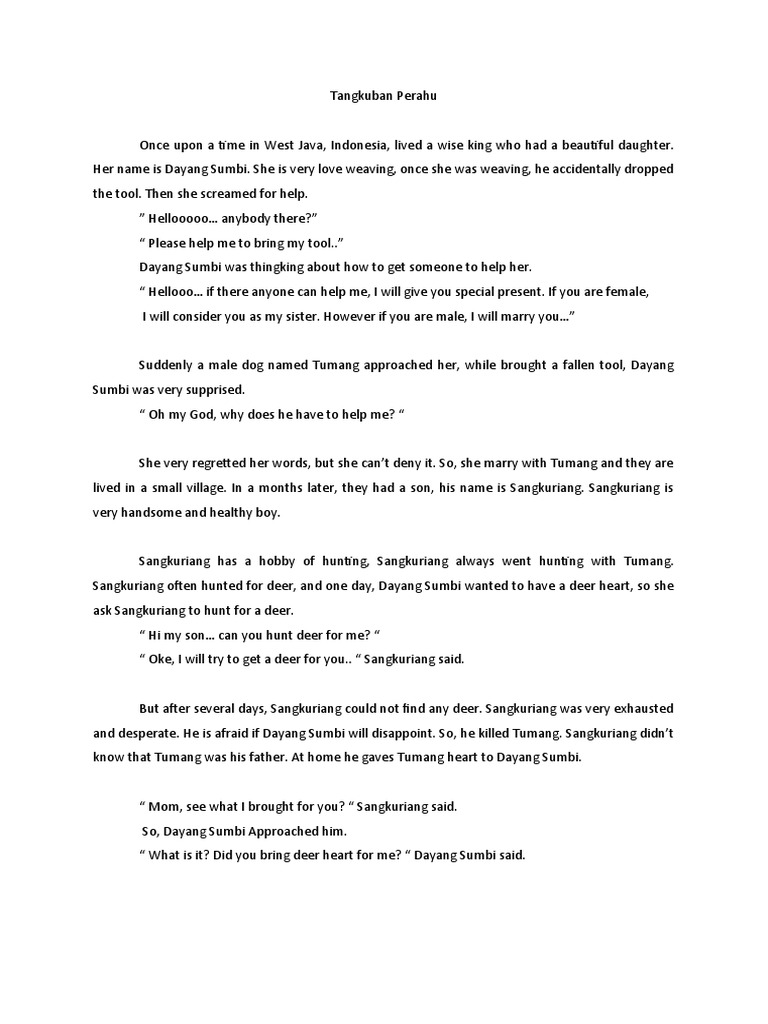 Tangkuban Perahu | PDF