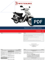 Shineray Manual Do Proprietario JET 125, PDF, Motocicleta