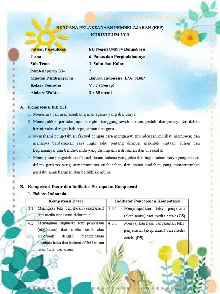 RPP PJBL Terbaru | PDF