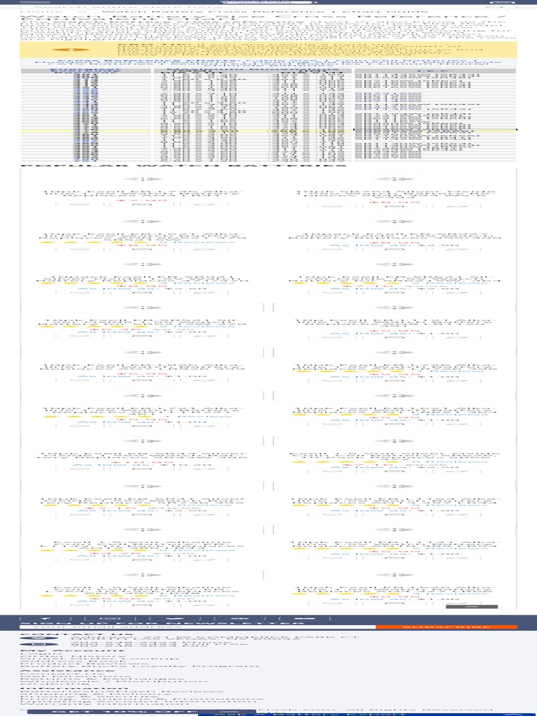 Watch Battery Cross Reference Chart Guide PDF Energy Storage