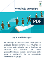 Liderazgo Comunicación y Trabajo en Equipo