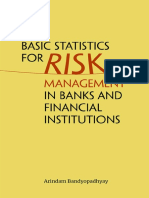 Arindam Bandyopadhyay - Basic Statistics For Risk Management in Banks and Financial Institutions-Oxford University Press (2022)