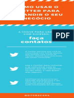 Como Usar O Twitter para Expandir O Seu Negócio: Faça Contatos