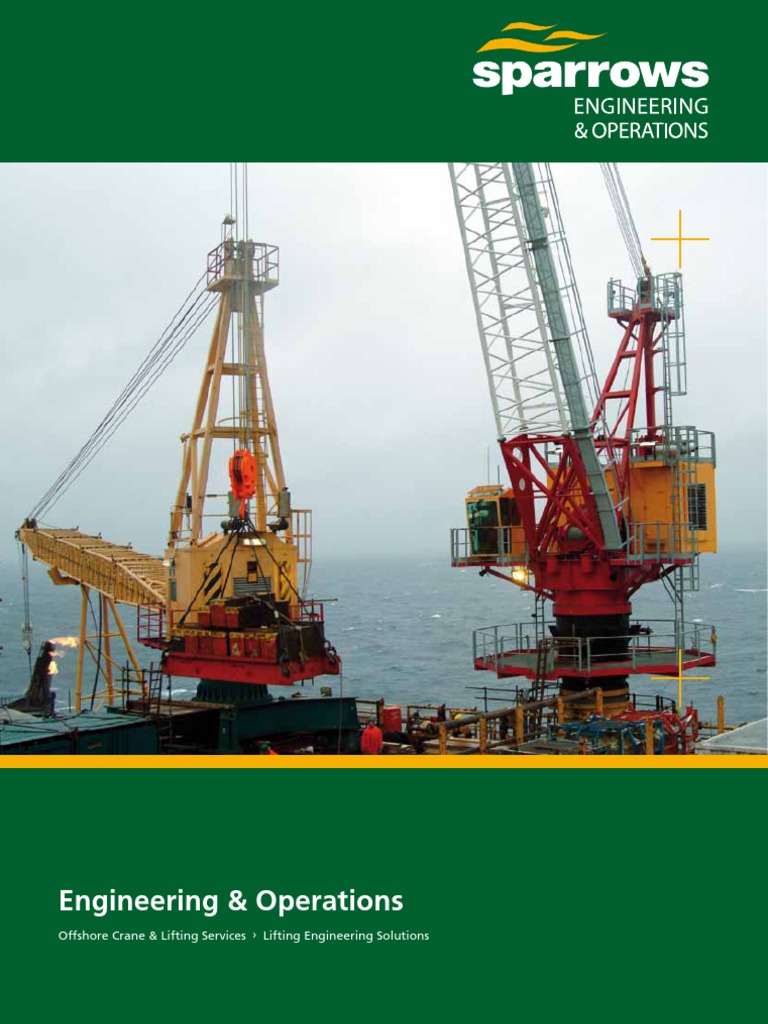 Offshore Crane Engineering Solutions | PDF | Crane (Machine ...