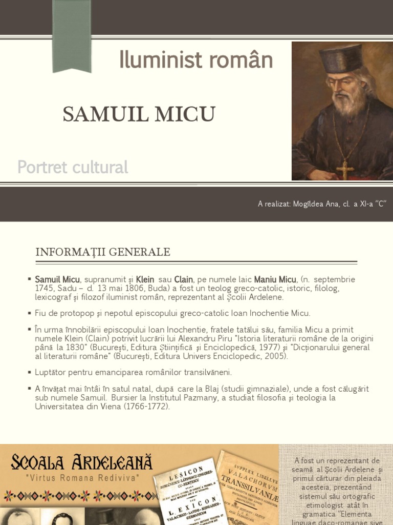 Samuil Micu | PDF
