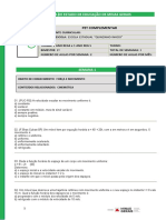 Atividades Complementares 1 Ano Segundo Bimestre