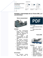 PDF Ventajas y Desventajas de Un Torno CNC y Uno Convencional Compress