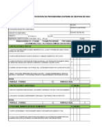 F-27 Certificacion de Proveedores Sistema de Gestion de Inocuidad