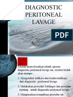 DPL Diagnostic Peritoneal Lavage Prosedur